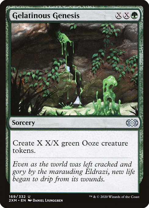 Double Masters - 169 - Gelatinous Genesis - Uncommon - G - Non-foil