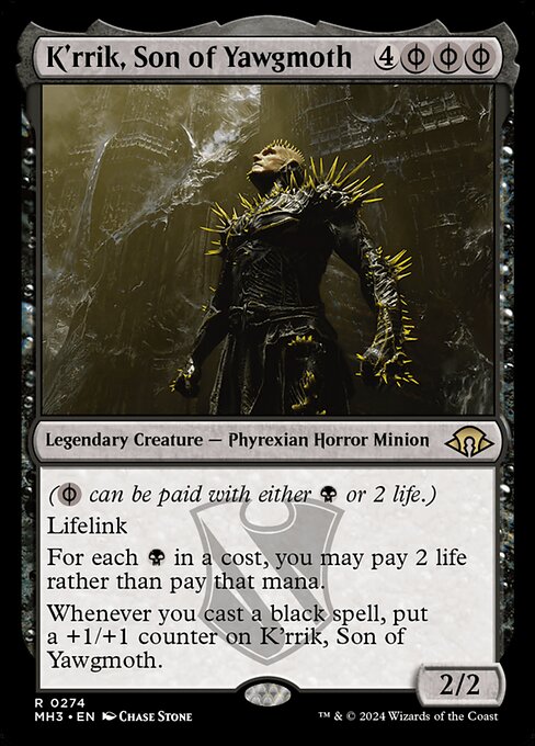 Modern Horizons 3 - 274 - K'rrik, Son of Yawgmoth - Rare - B - Non-foil