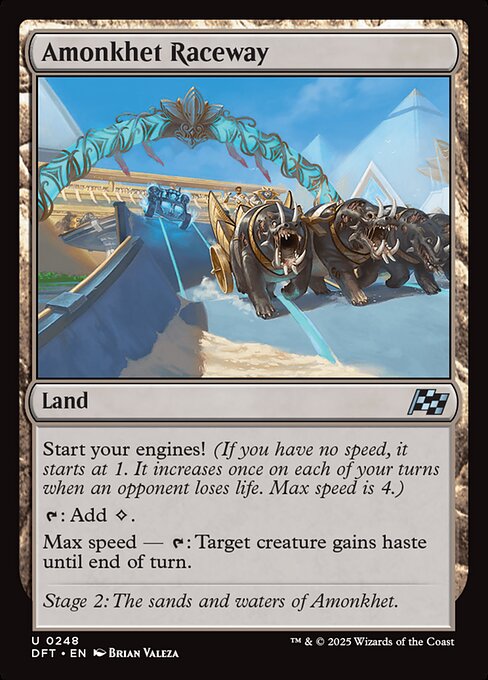Aetherdrift - 248 - Amonkhet Raceway - Uncommon - C - Non-foil