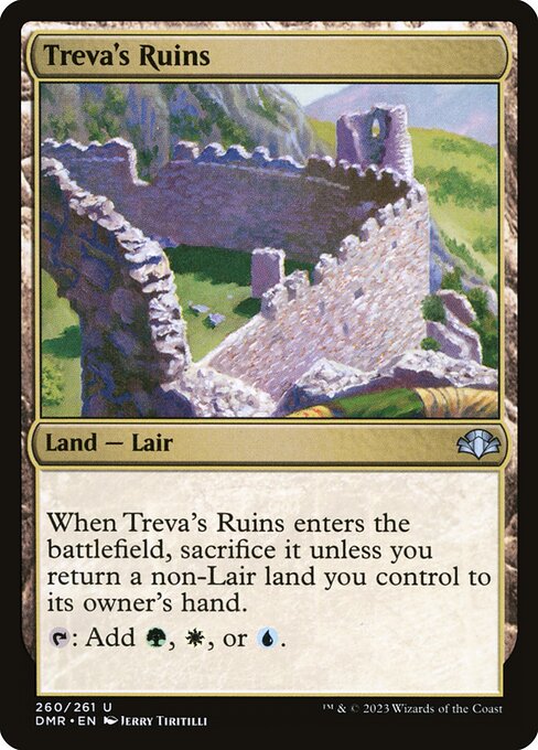Dominaria Remastered - 260 - Treva's Ruins - Uncommon - C - Non-foil