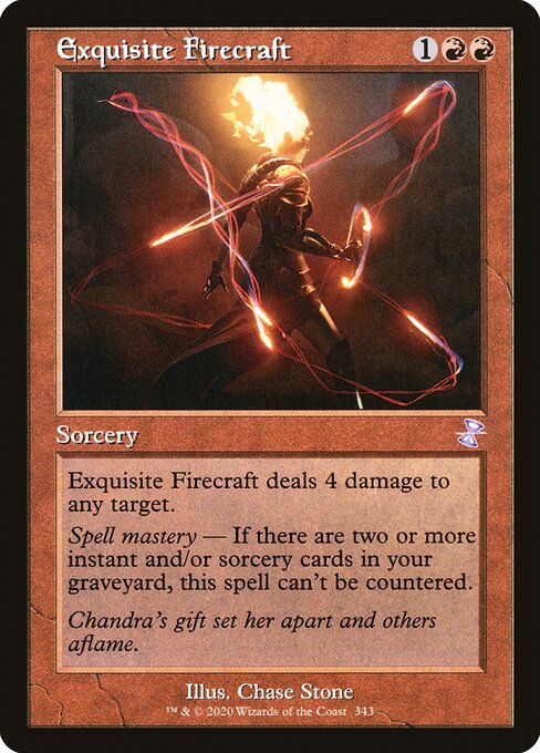 Time Spiral Remastered - 343 - Exquisite Firecraft - Special - R - Non-foil
