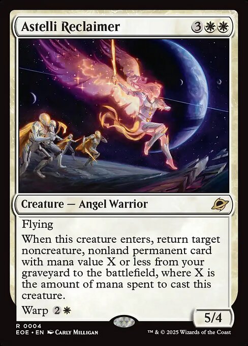 Edge of Eternities - 4 - Astelli Reclaimer - Rare - W - Non-foil