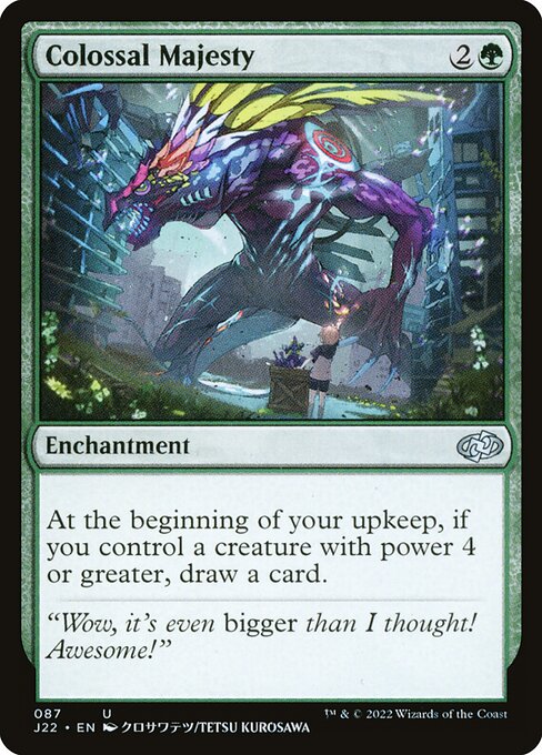 Jumpstart 2022 - 87 - Colossal Majesty - Uncommon - G - Non-foil