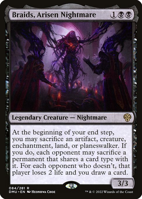 Dominaria United - 84 - Braids, Arisen Nightmare - Rare - B - Non-foil