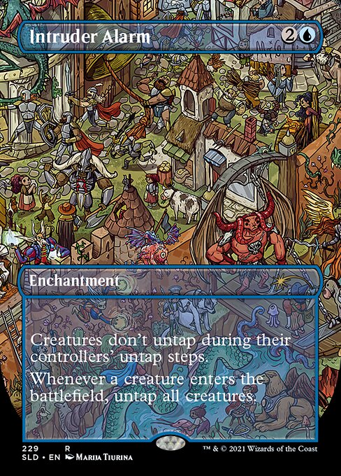 Secret Lair Drop - 229 - Intruder Alarm - Rare - U - Foil