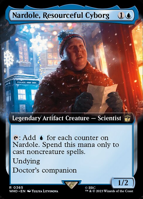 Doctor Who - 365 - Nardole, Resourceful Cyborg - Rare - U - Foil