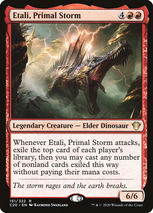 Commander 2020 - 151 - Etali, Primal Storm - Rare - R - Non-foil
