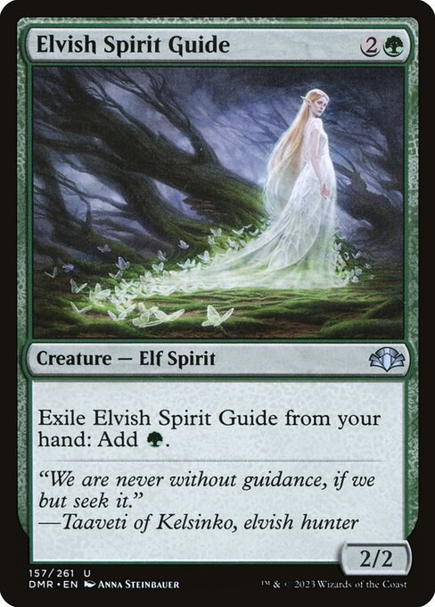 Dominaria Remastered - 157 - Elvish Spirit Guide - Uncommon - G - Non-foil