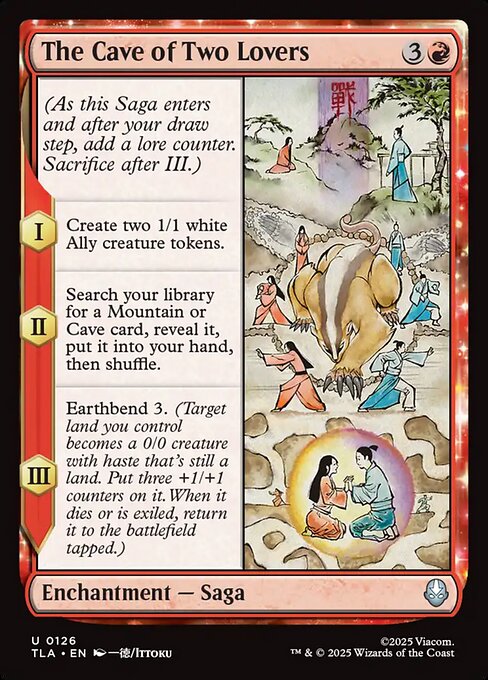 Avatar: The Last Airbender - 126 - The Cave of Two Lovers - Uncommon - R - Non-foil