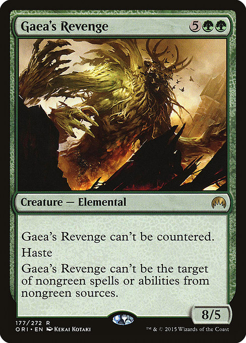 Magic Origins - 177 - Gaea's Revenge - Rare - G - Non-foil