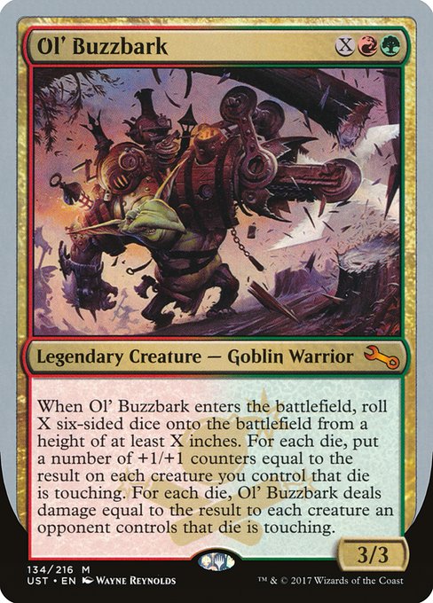 Unstable - 134 - Ol' Buzzbark - Mythic - RG - Non-foil