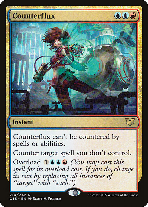 Commander 2015 - 214 - Counterflux - Rare - UR - Non-foil