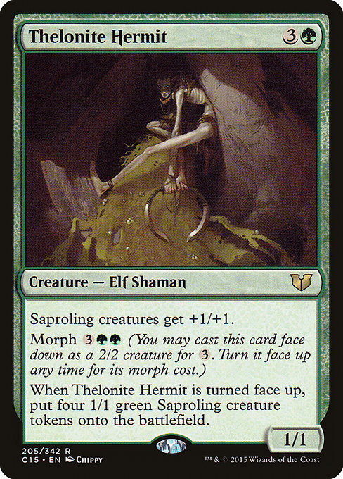 Commander 2015 - 205 - Thelonite Hermit - Rare - G - Non-foil