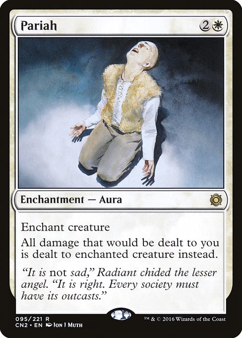 Conspiracy: Take the Crown - 95 - Pariah - Rare - W - Non-foil