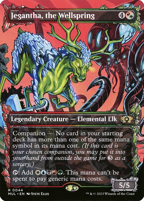 Multiverse Legends - 44 - Jegantha, the Wellspring - Rare - RG - Foil