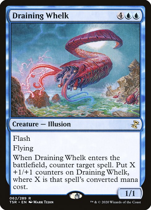 Time Spiral Remastered - 62 - Draining Whelk - Rare - U - Foil