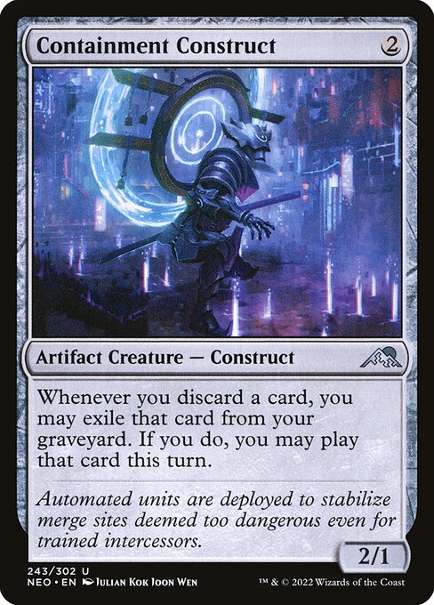 Kamigawa: Neon Dynasty - 243 - Containment Construct - Uncommon - C - Non-foil