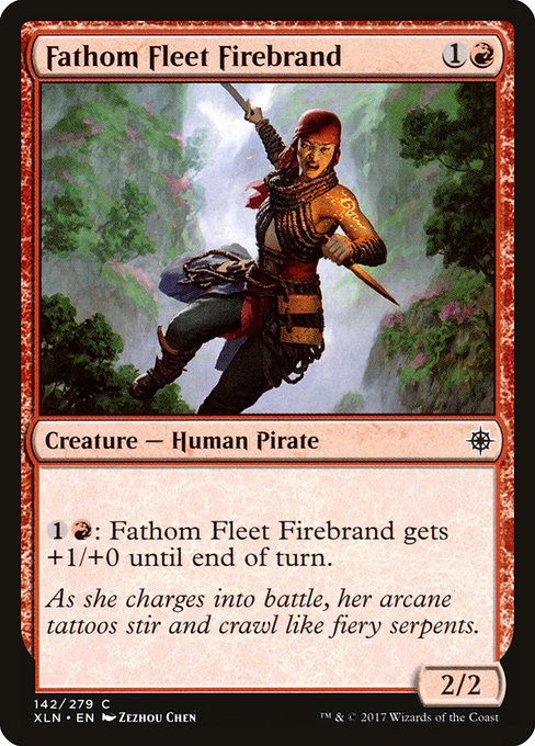 Ixalan - 142 - Fathom Fleet Firebrand - Common - R - Non-foil