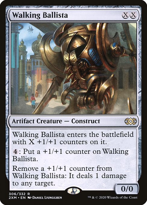 Double Masters - 306 - Walking Ballista - Rare - C - Foil