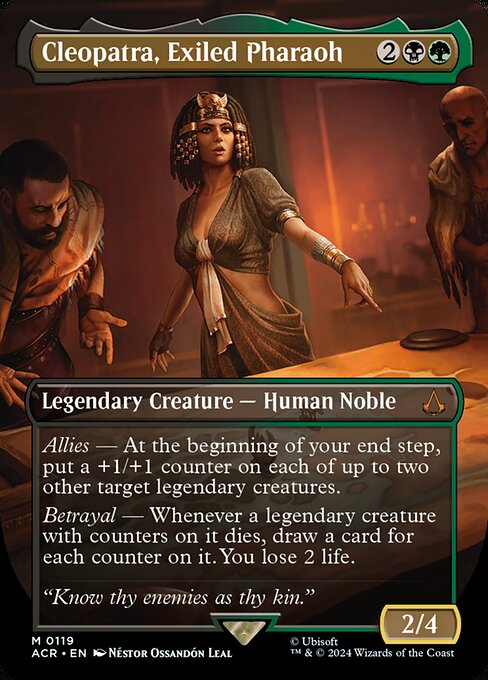 Assassin's Creed - 119 - Cleopatra, Exiled Pharaoh - Mythic - BG - Foil