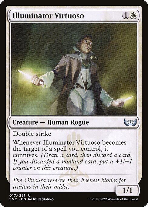 Streets of New Capenna - 17 - Illuminator Virtuoso - Uncommon - W - Non-foil