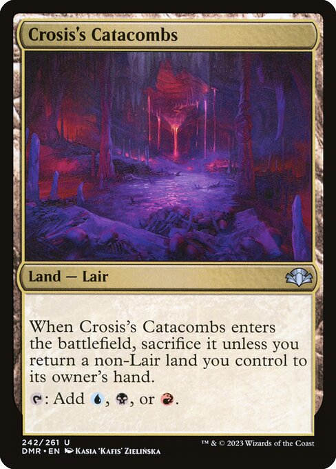 Dominaria Remastered - 242 - Crosis's Catacombs - Uncommon - C - Non-foil