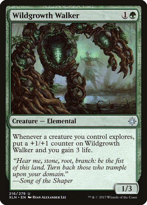 Ixalan - 216 - Wildgrowth Walker - Uncommon - G - Non-foil