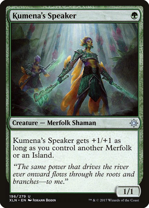 Ixalan - 196 - Kumena's Speaker - Uncommon - G - Non-foil