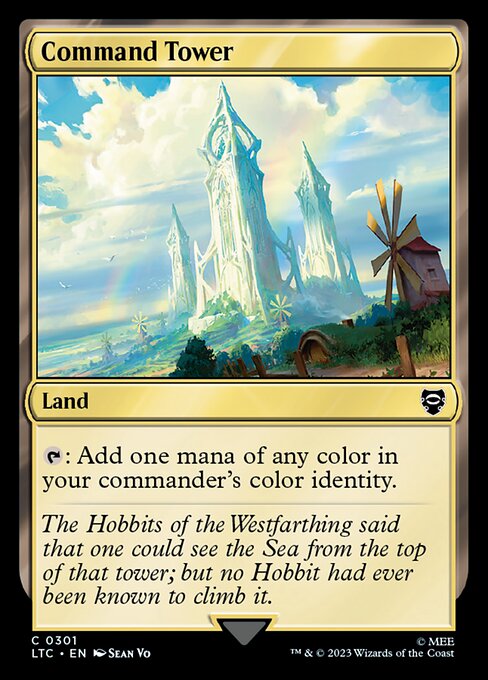 Tales of Middle-earth Commander - 301 - Command Tower - Common - C - Non-foil