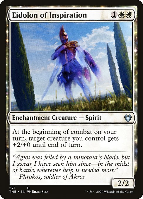 Theros Beyond Death - 271 - Eidolon of Inspiration - Uncommon - W - Non-foil