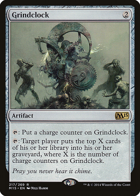 Magic 2015 - 217 - Grindclock - Rare - C - Non-foil