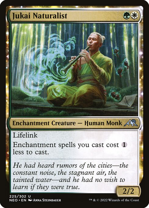 Kamigawa: Neon Dynasty - 225 - Jukai Naturalist - Uncommon - WG - Non-foil