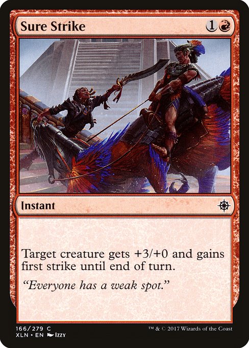 Ixalan - 166 - Sure Strike - Common - R - Non-foil