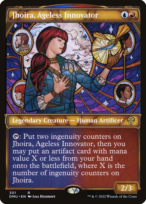 Dominaria United - 301 - Jhoira, Ageless Innovator - Rare - UR - Non-foil