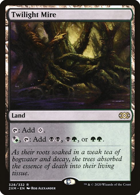 Double Masters - 328 - Twilight Mire - Rare - C - Non-foil