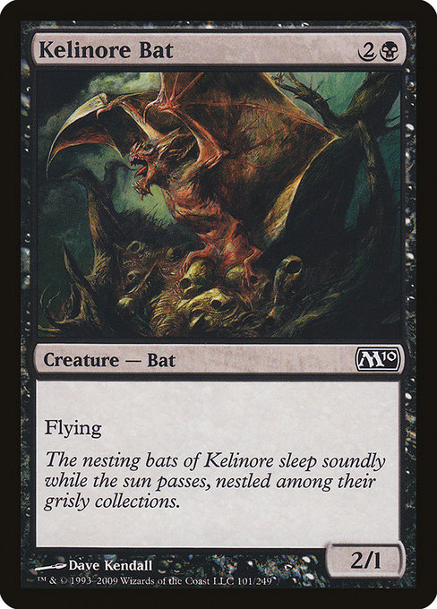 Magic 2010 - 101 - Kelinore Bat - Common - B - Non-foil