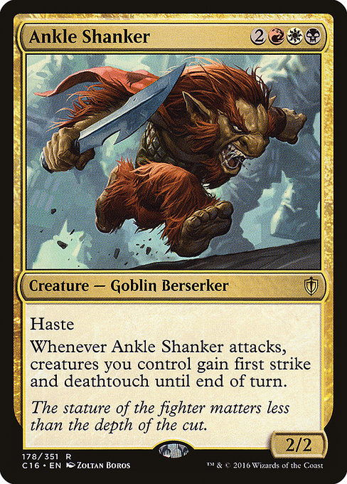 Commander 2016 - 178 - Ankle Shanker - Rare - Multi - Non-foil