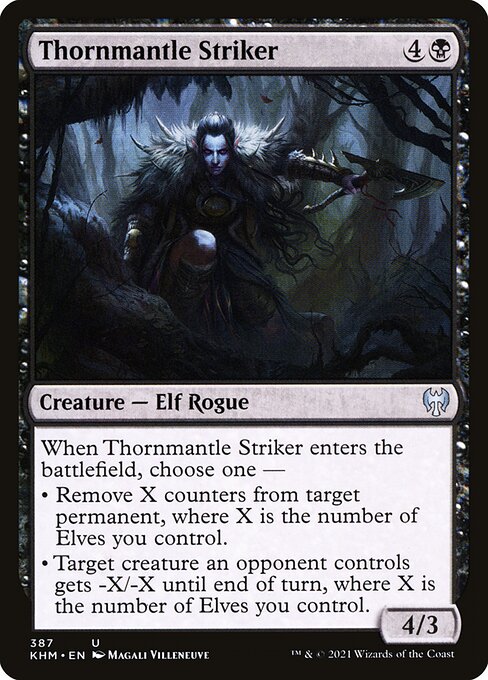 Kaldheim - 387 - Thornmantle Striker - Uncommon - B - Non-foil