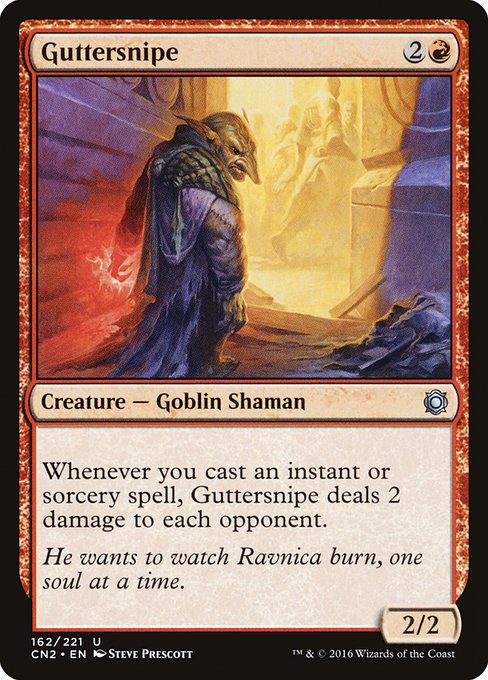 Conspiracy: Take the Crown - 162 - Guttersnipe - Uncommon - R - Non-foil