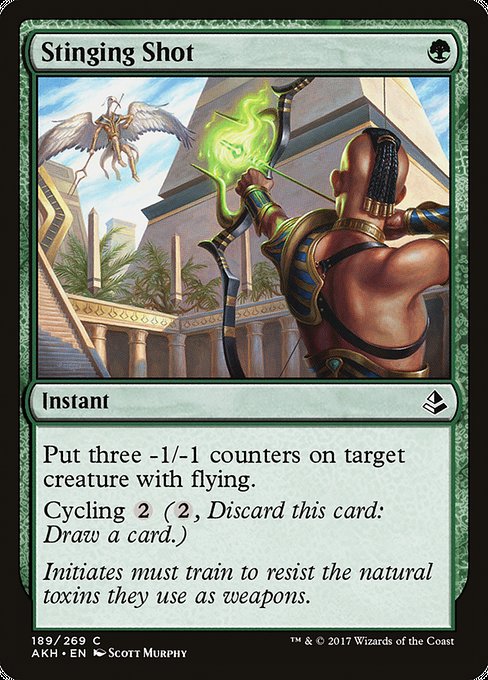 Amonkhet - 189 - Stinging Shot - Common - G - Non-foil