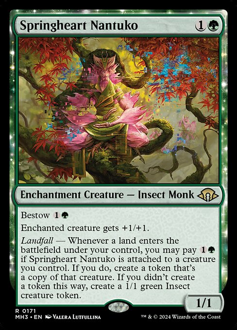 Modern Horizons 3 - 171 - Springheart Nantuko - Rare - G - Non-foil
