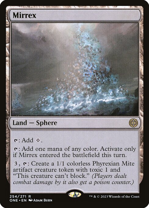 Phyrexia: All Will Be One - 254 - Mirrex - Rare - C - Foil