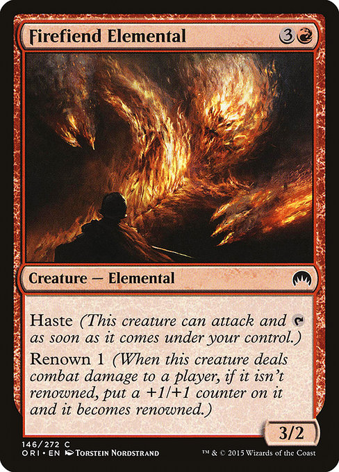 Magic Origins - 146 - Firefiend Elemental - Common - R - Non-foil