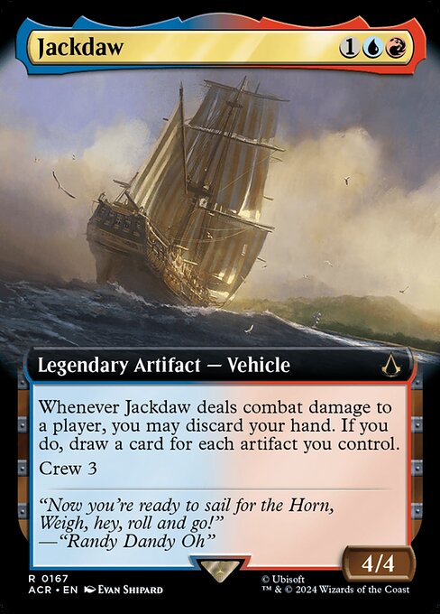 Assassin's Creed - 167 - Jackdaw - Rare - UR - Foil