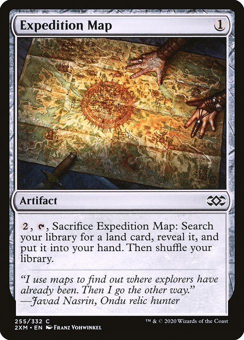 Double Masters - 255 - Expedition Map - Common - C - Non-foil