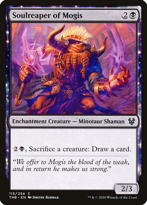 Theros Beyond Death - 115 - Soulreaper of Mogis - Common - B - Non-foil