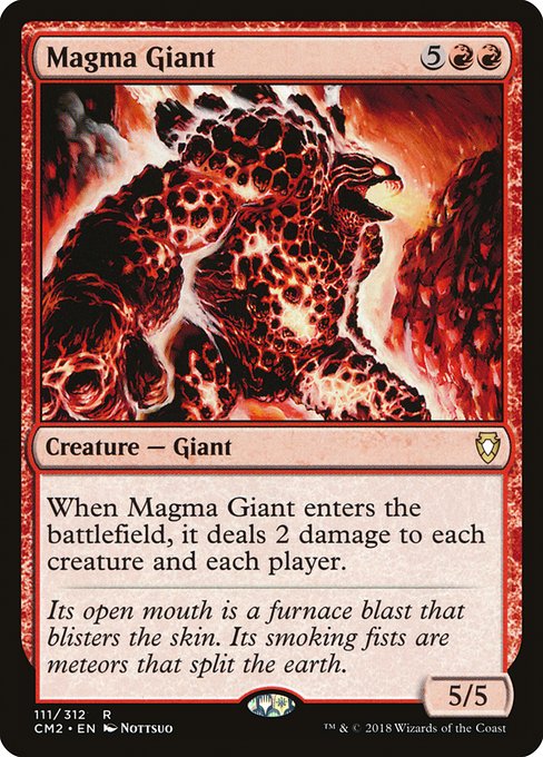 Commander Anthology Volume II - 111 - Magma Giant - Rare - R - Non-foil