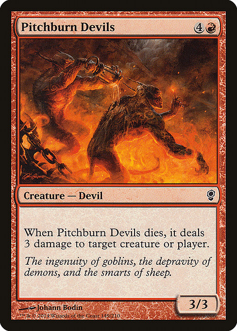 Conspiracy - 149 - Pitchburn Devils - Common - R - Non-foil