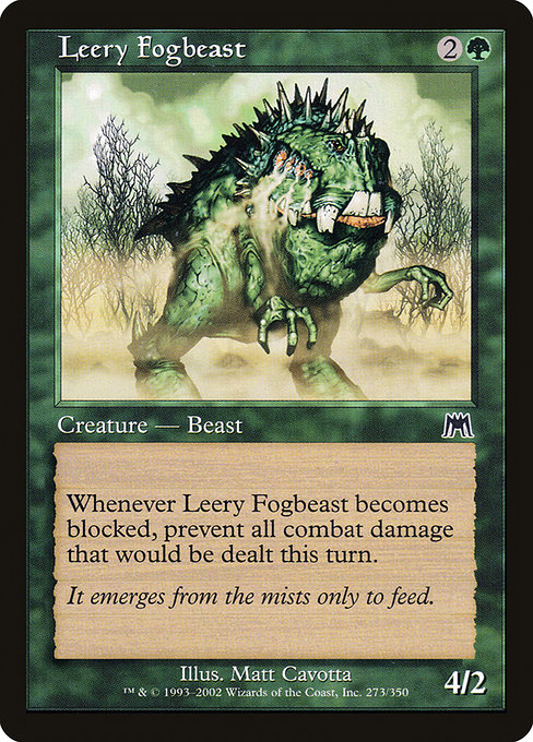Onslaught - 273 - Leery Fogbeast - Common - G - Non-foil