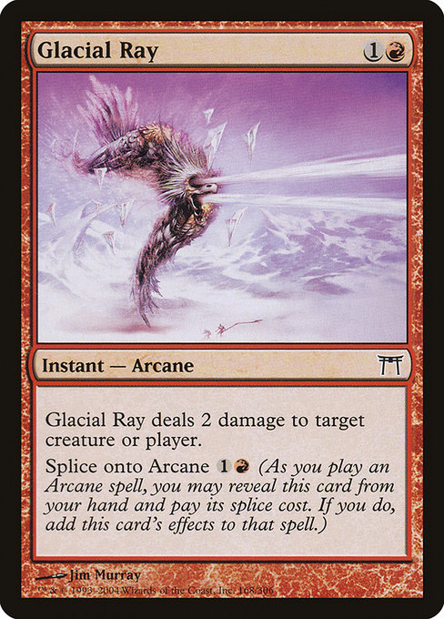 Champions of Kamigawa - 168 - Glacial Ray - Common - R - Non-foil